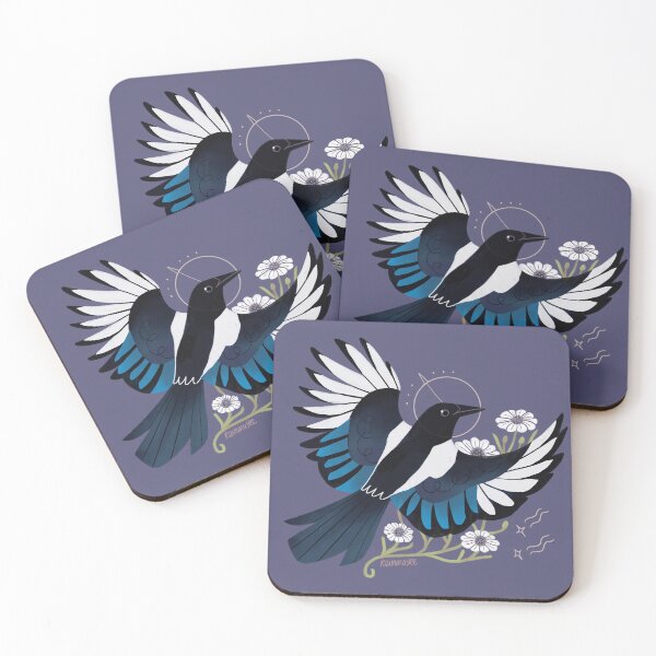 Item preview, Familiar - European Magpie designed and sold by straungewunder.