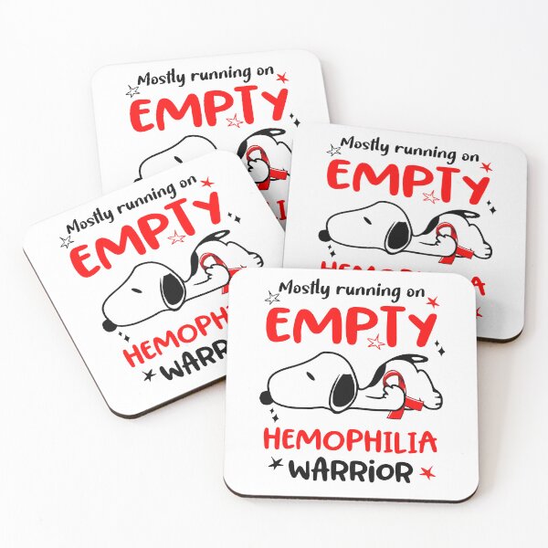 Item preview, Mostly Running on Empty Hemophilia Warrior designed and sold by Wlsnpeggy.
