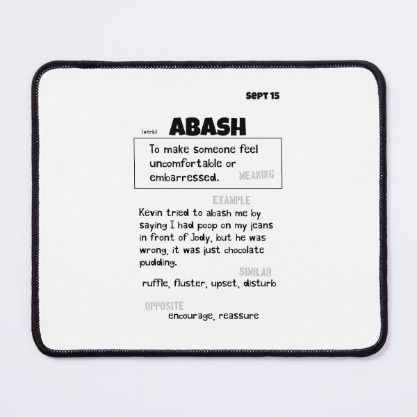 Item preview, September 15 Abash designed and sold by Square Root of Squid.