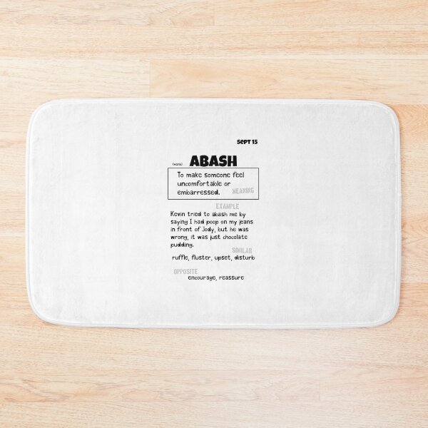 Item preview, September 15 Abash designed and sold by Square Root of Squid.