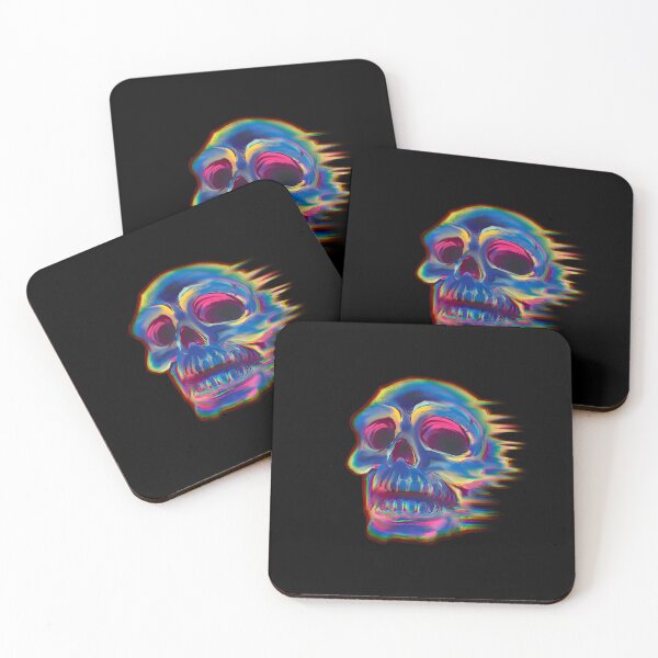 Item preview, Trippy Colorful Skull  designed and sold by TurtleDojo.