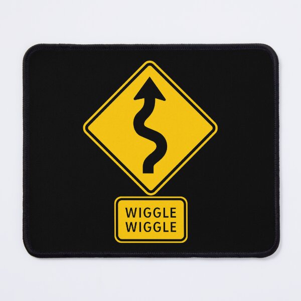 Item preview, Winding Road Sign - Wiggle Wiggle designed and sold by Clusterfudge.