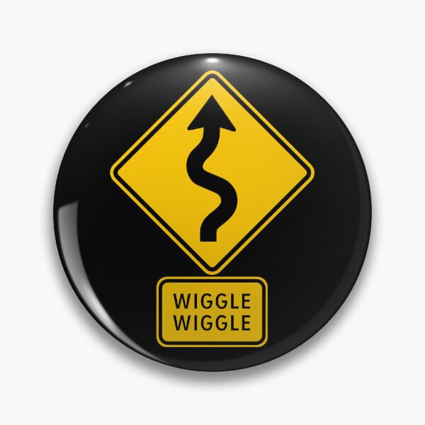 Item preview, Winding Road Sign - Wiggle Wiggle designed and sold by Clusterfudge.