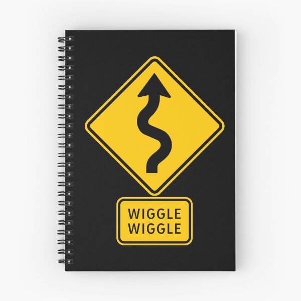 Item preview, Winding Road Sign - Wiggle Wiggle designed and sold by Clusterfudge.