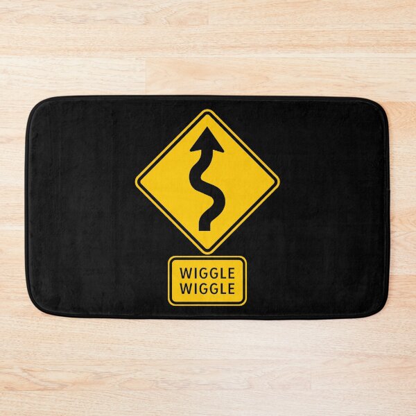 Item preview, Winding Road Sign - Wiggle Wiggle designed and sold by Clusterfudge.