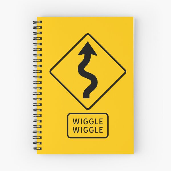 Item preview, Winding Road Sign - Wiggle Wiggle designed and sold by Clusterfudge.