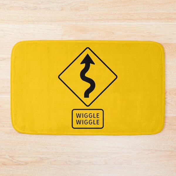 Item preview, Winding Road Sign - Wiggle Wiggle designed and sold by Clusterfudge.
