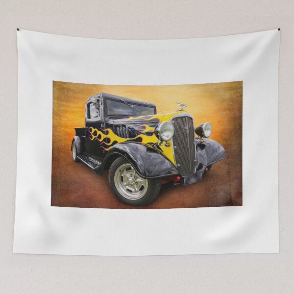 Item preview, Flaming Pickup designed and sold by Hawley Designs.