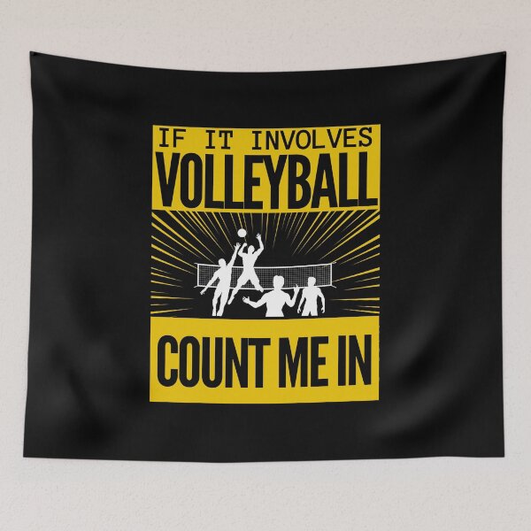 Item preview, volleyball player - if it involves volleyball count me in designed and sold by RomualdGR.