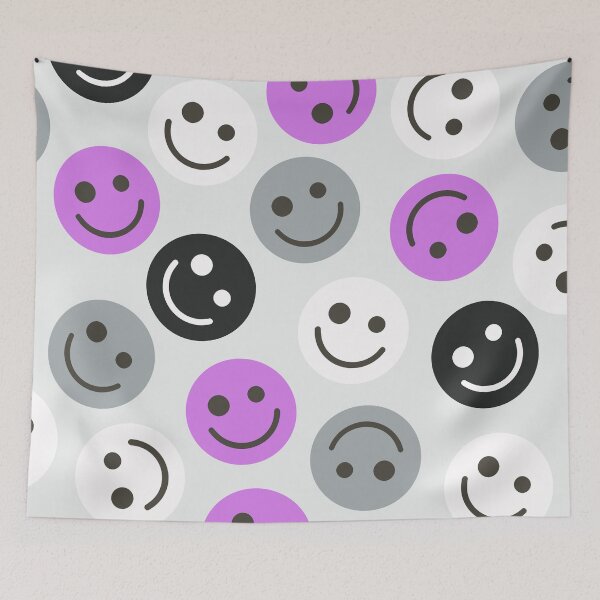 Item preview, Asexual Happy Faces designed and sold by gray-cat.