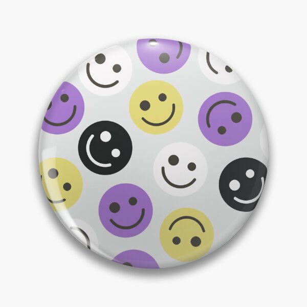 Item preview, Nonbinary Happy Faces designed and sold by gray-cat.