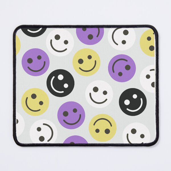 Item preview, Nonbinary Happy Faces designed and sold by gray-cat.