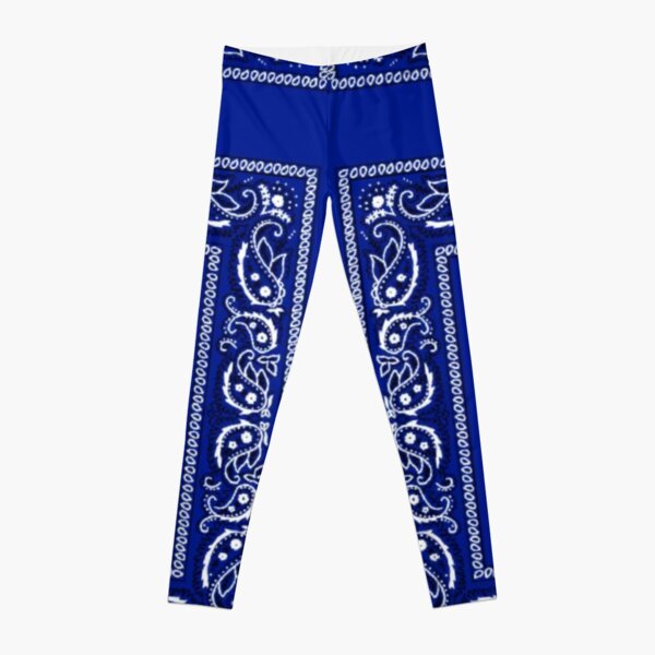 Blue bandana leggings best sale