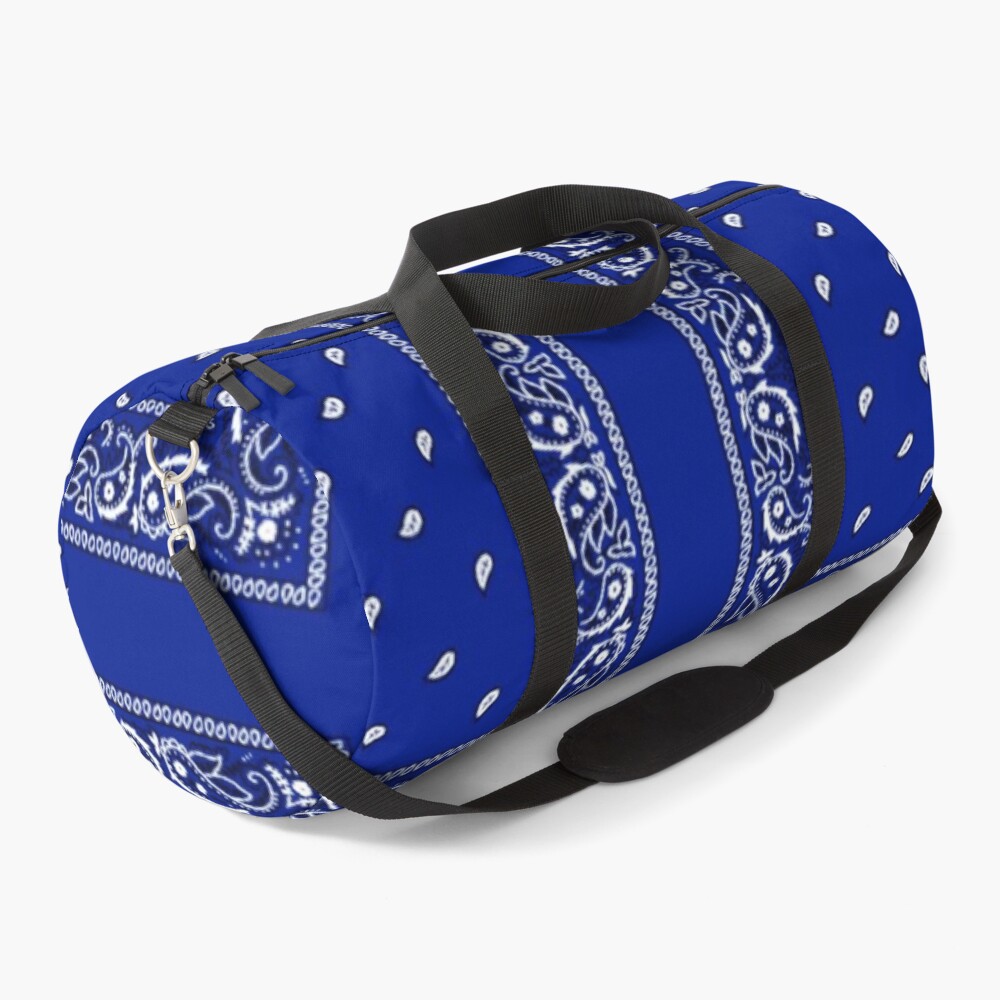 Blue bandana bag hot sale