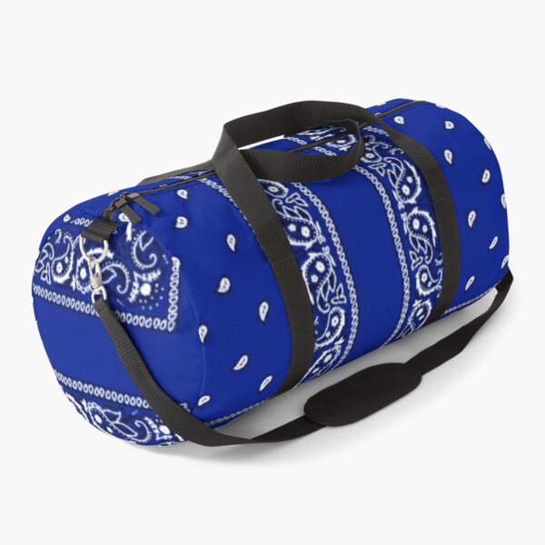 Royal Blue Bandana Travel Bag