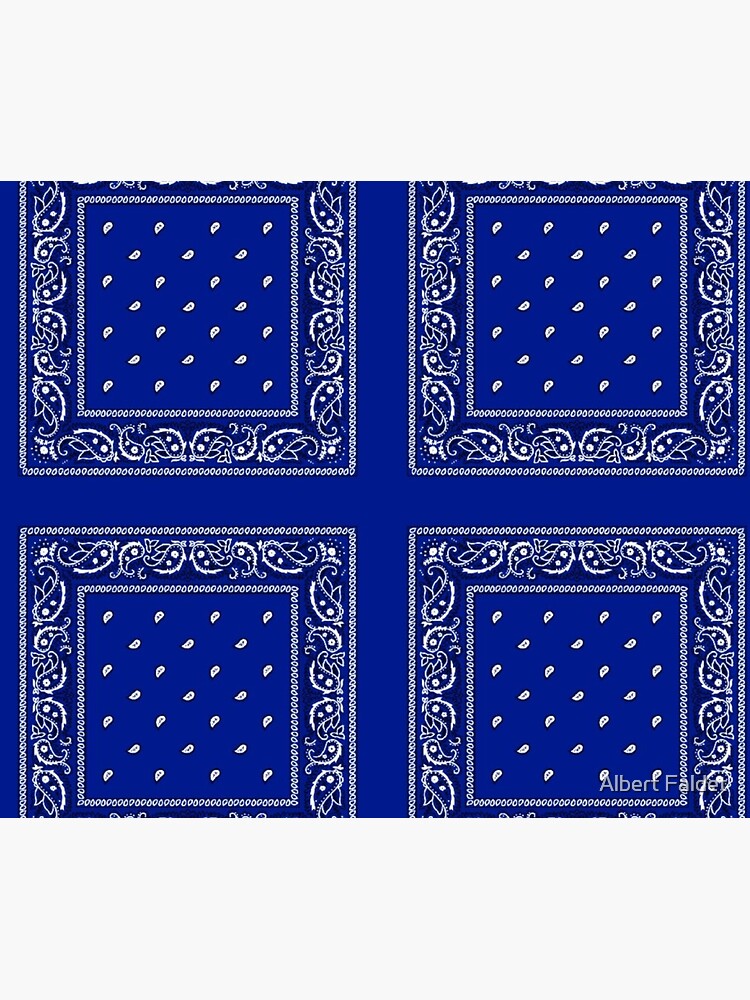 Blue Bandana Essential T-Shirt for Sale by Albert Faldet [Video