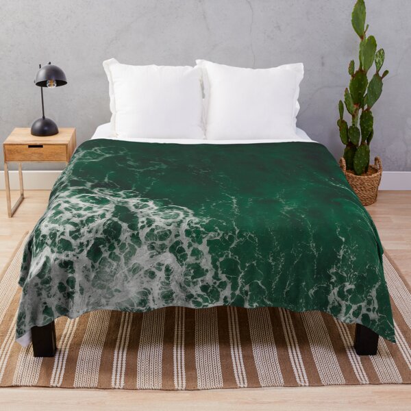 Item preview, /// Back to Sea /// A drone aerial shot of a green ocean heading back out to sea, Queensland Australia.  designed and sold by Est-Image-Co.