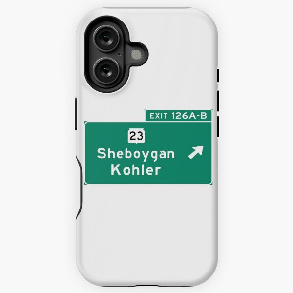 Item preview, Sheboygan Kohler I-43 Exit Sign designed and sold by augierice.