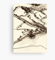 Northern Farmlands Canvas Print