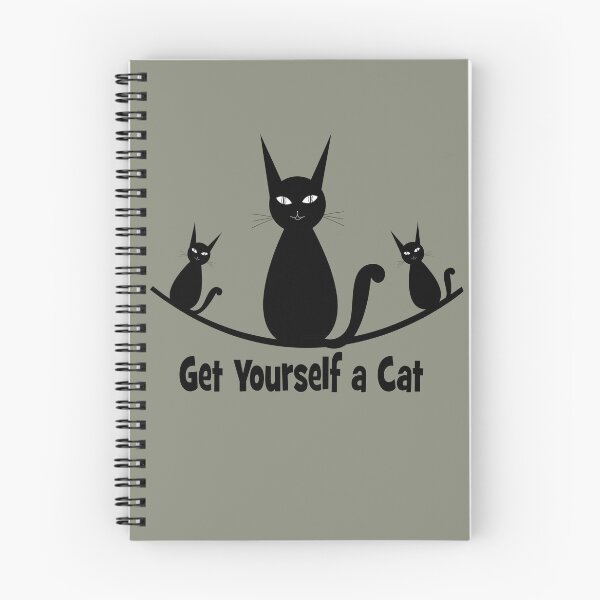 Item preview, Get Yourself a Cat designed and sold by Nisha Prabhu.