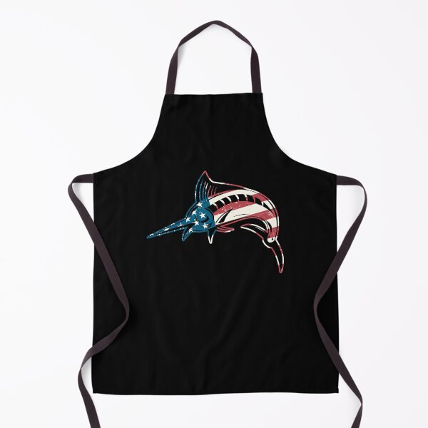 Item preview, Retro Vintage American Flag Marlin designed and sold by UnknownArtistt.