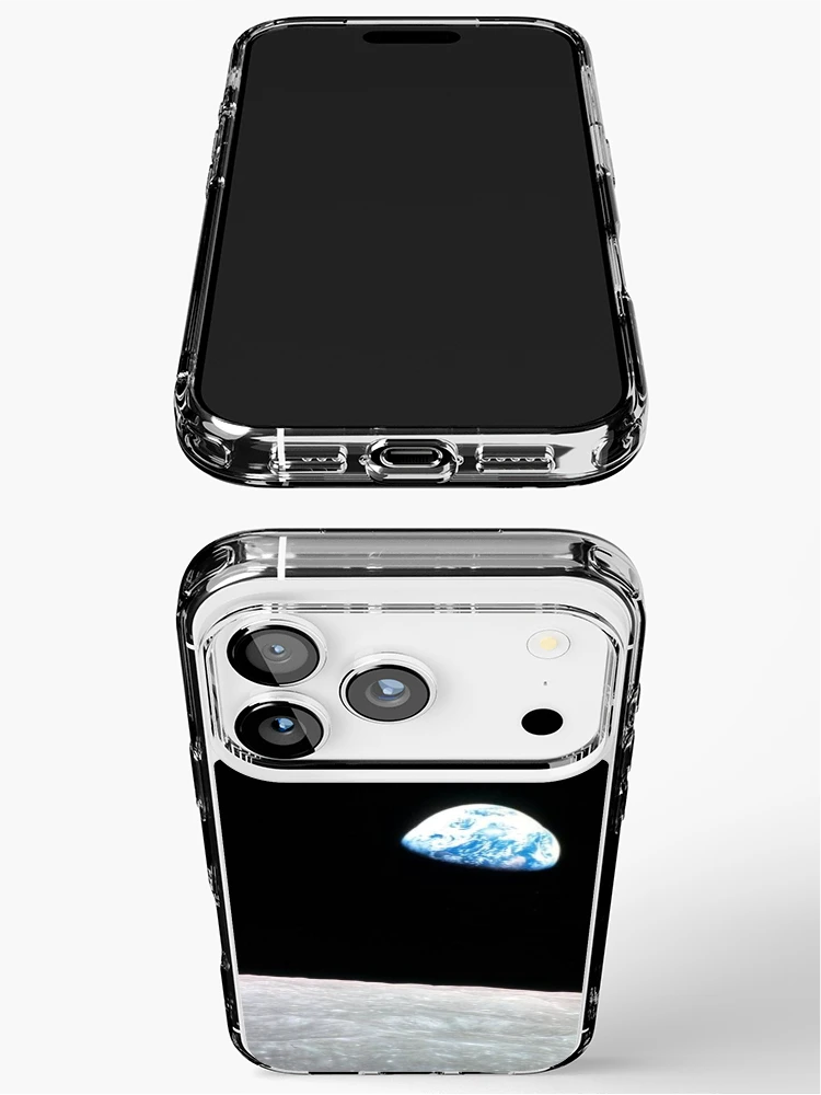 Thumbnail 3 of 5, iPhone Case, Earth Rise designed and sold by the-elements.