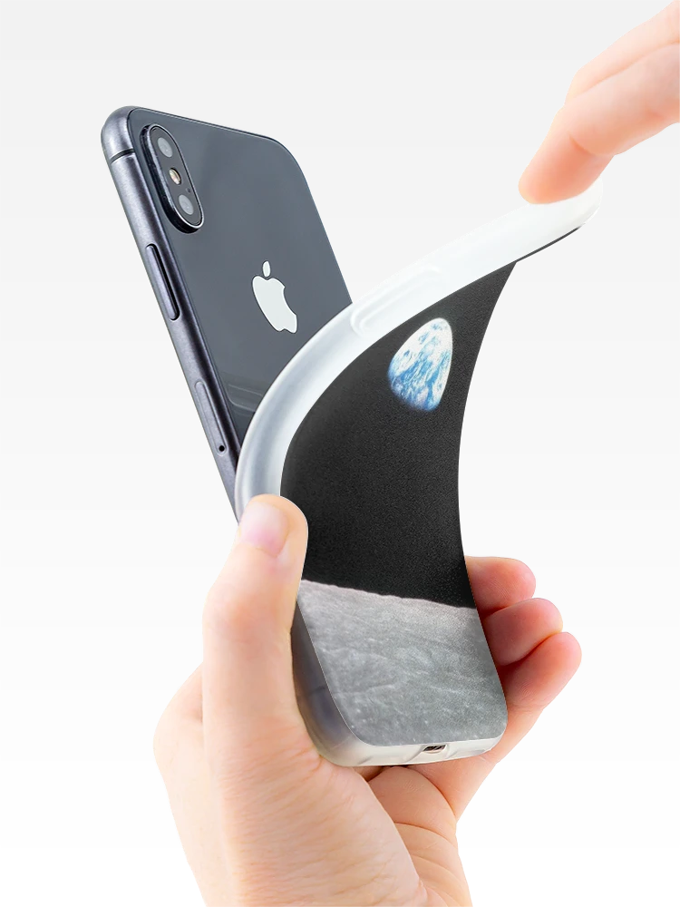 Thumbnail 4 of 5, iPhone Case, Earth Rise designed and sold by the-elements.