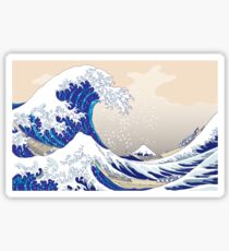 The Great Wave off Kanagawa - Hokusai Sticker
