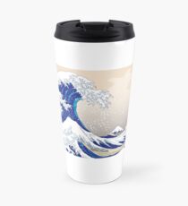 The Great Wave off Kanagawa - Hokusai Travel Mug