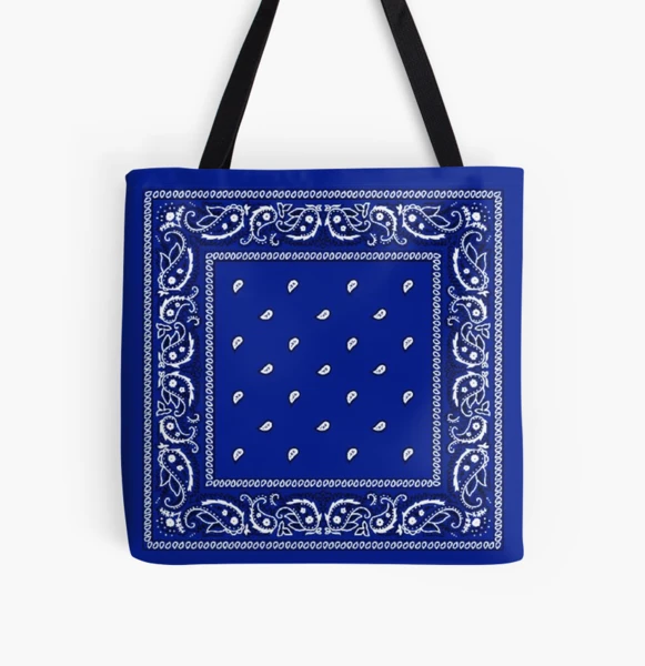 Blue best sale bandana purse