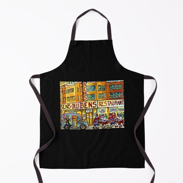 Item preview, Ben's Delicatessen Vanished Montreal Winter Street Hockey Scene Classic T-Shirt designed and sold by monica45je.