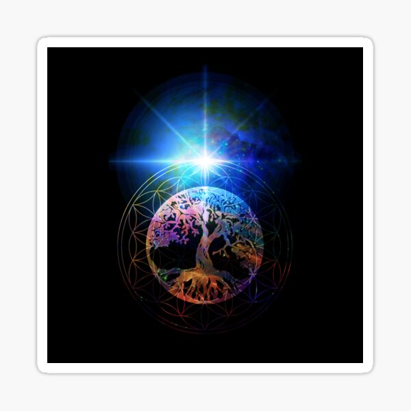 Item preview, Multi-color Tree of Life Mandala designed and sold by Bluepress.