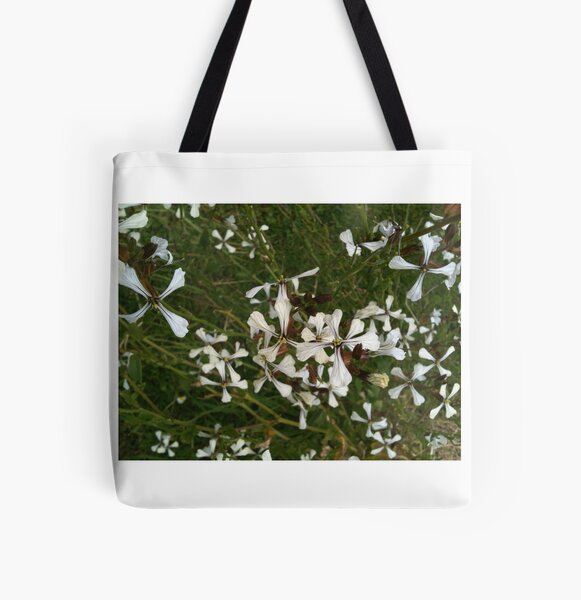 fiery flowers - spicy blossom All Over Print Tote Bag