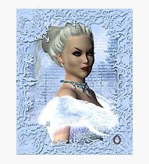 Portrait of the White Witch Photographic Print
