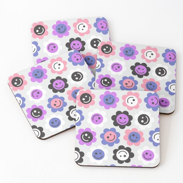 Item preview, Genderfluid Flower Faces designed and sold by gray-cat.
