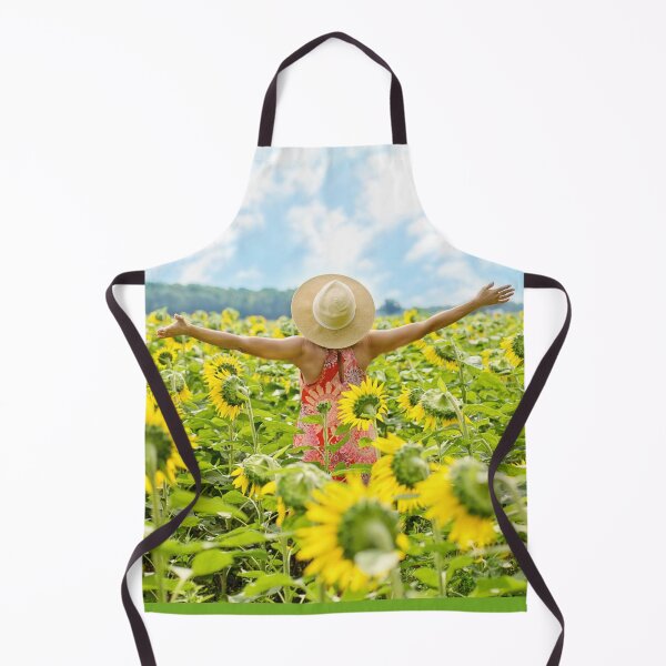 Item preview, Sunflower Field Experiencing the Joy of Nature and Life designed and sold by Rozlar.