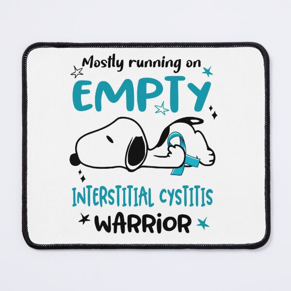 Item preview, Mostly Running on Empty Interstitial Cystitis Warrior designed and sold by Wlsnpeggy.