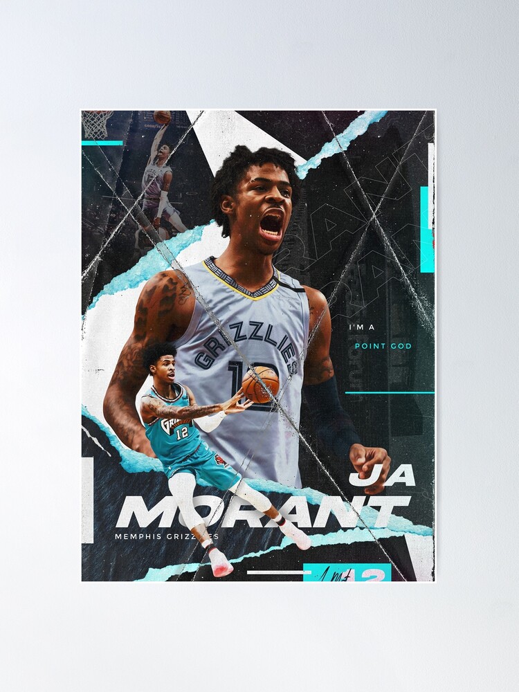 Graphic Design Ja Morant Signature Memphis Grizzlies Basketball