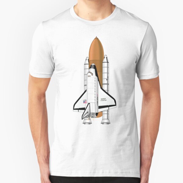 Space Shuttle Slim Fit T-Shirt