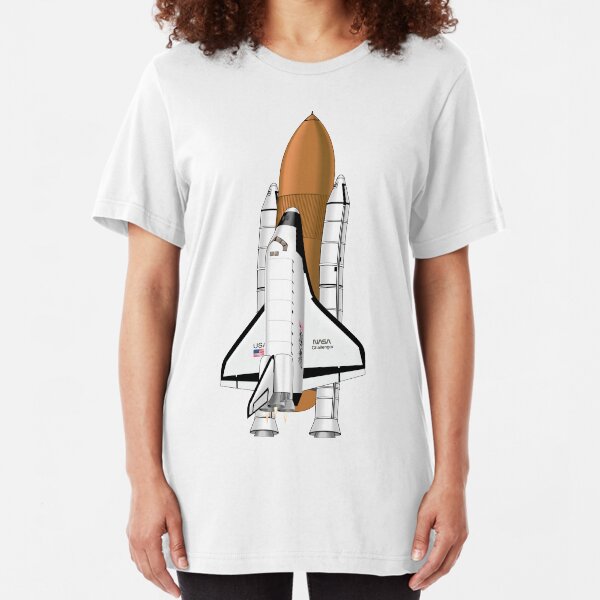 Space Shuttle Slim Fit T-Shirt