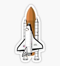 Space Shuttle Sticker