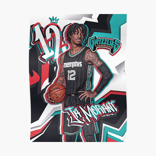 Memphis Grizzlies: Ja Morant 2022 Playoff Dunk Poster - Officially