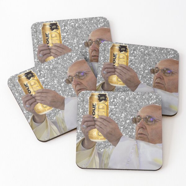 Item preview, Pope with Gold Four Loko designed and sold by mollymalacarne.