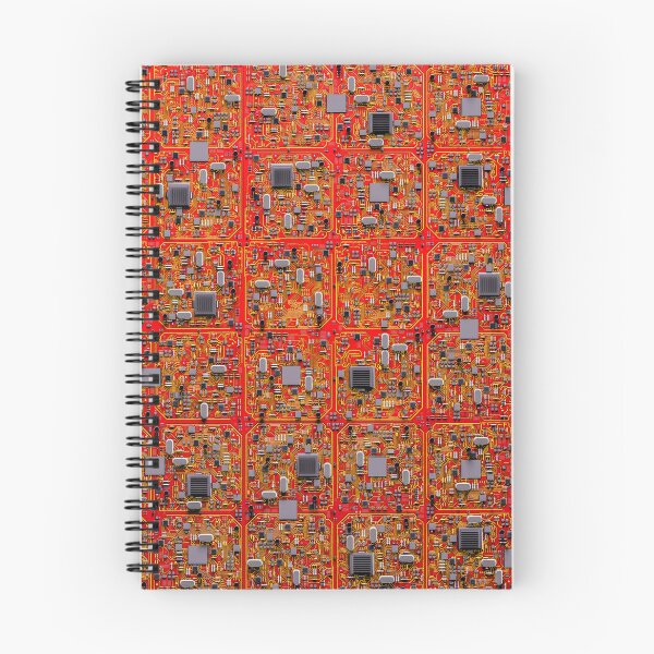 Item preview, Computer Circuit Board Technology Gamer Data IT Pattern Red designed and sold by GrandeDuc.