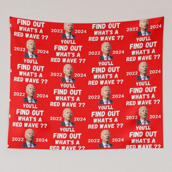 Item preview, Whats A Red Wave designed and sold by WoodburyLake.