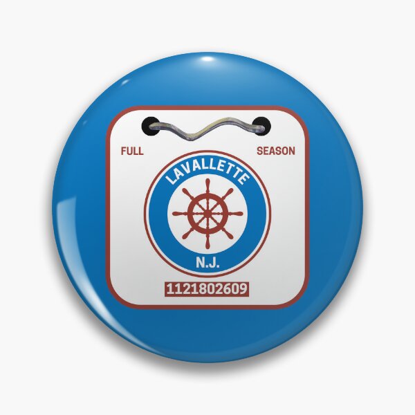 Item preview, Lavallette New Jersey Beach Badge designed and sold by fearcity.