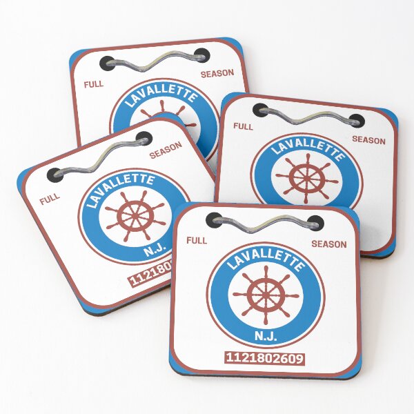 Item preview, Lavallette New Jersey Beach Badge designed and sold by fearcity.