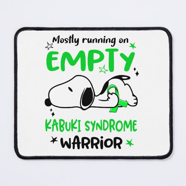 Item preview, Mostly Running on Empty Kabuki Syndrome Warrior designed and sold by Wlsnpeggy.