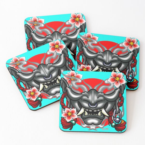 Item preview, Oni Mask designed and sold by MetroInk.