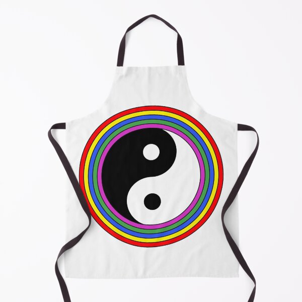 Item preview, Yin Yang Rainbow Feng Shui Ying Yang Zen Taijitu Buddhism designed and sold by Minnesnowta.